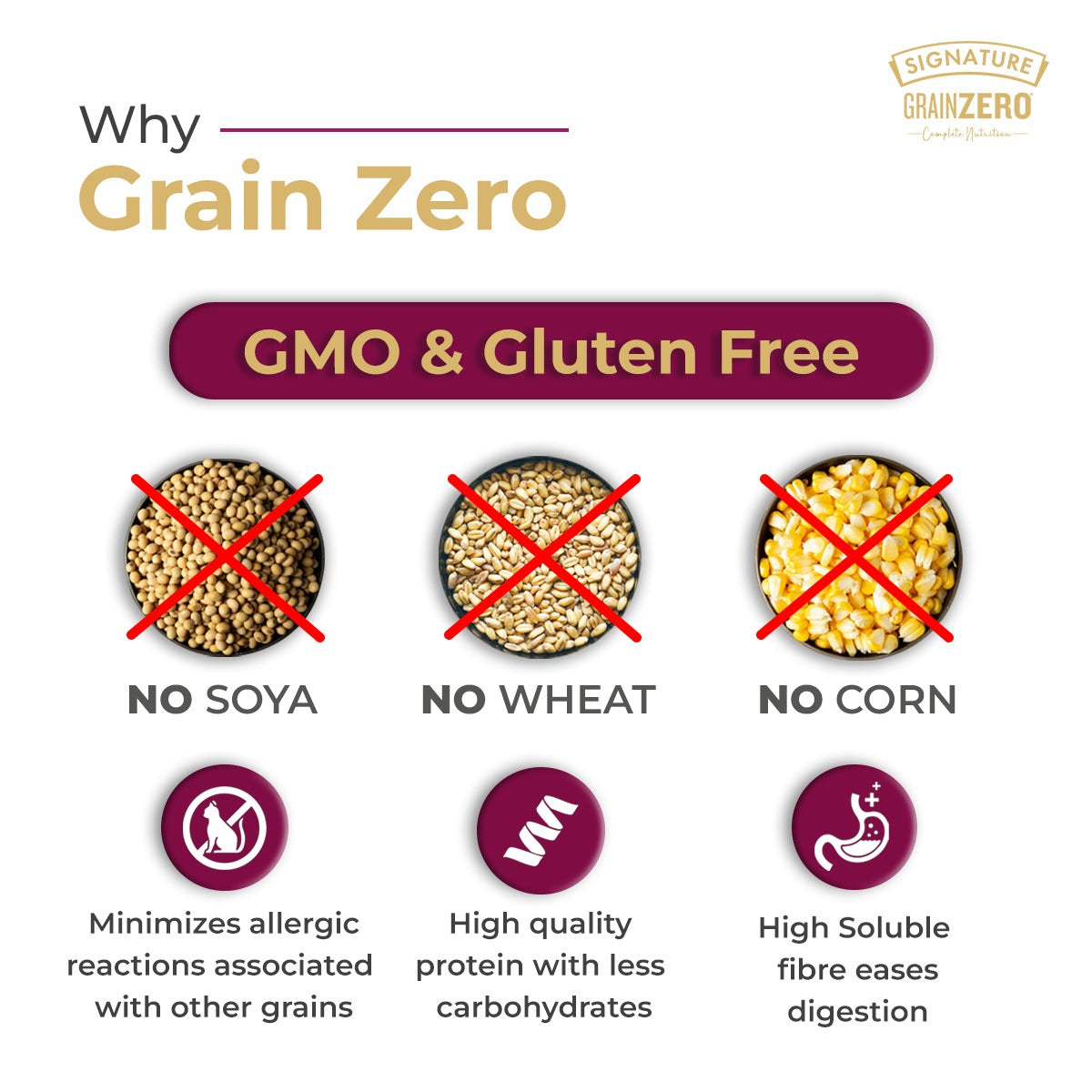 SIGNATURE GRAIN ZERO CAT ADULT - Animeal