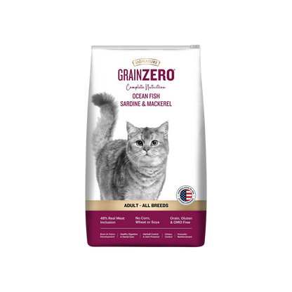 SIGNATURE GRAIN ZERO CAT ADULT - Animeal