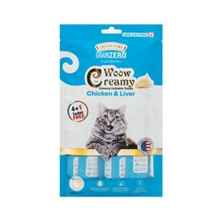 SIGNATURE GRAIN ZERO CREAMY TREAT CHIC & LIVER (L) - Animeal