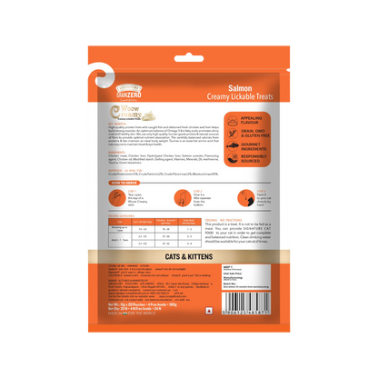 SIGNATURE GRAIN ZERO CREAMY TREAT SALMON (L) - Animeal