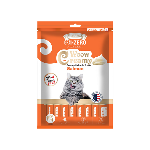 SIGNATURE GRAIN ZERO CREAMY TREAT SALMON (L) - Animeal