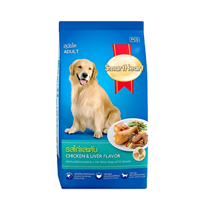 SMART HEART ADULT SMALL CHIC & LIV DRY FOOD (L) - Animeal