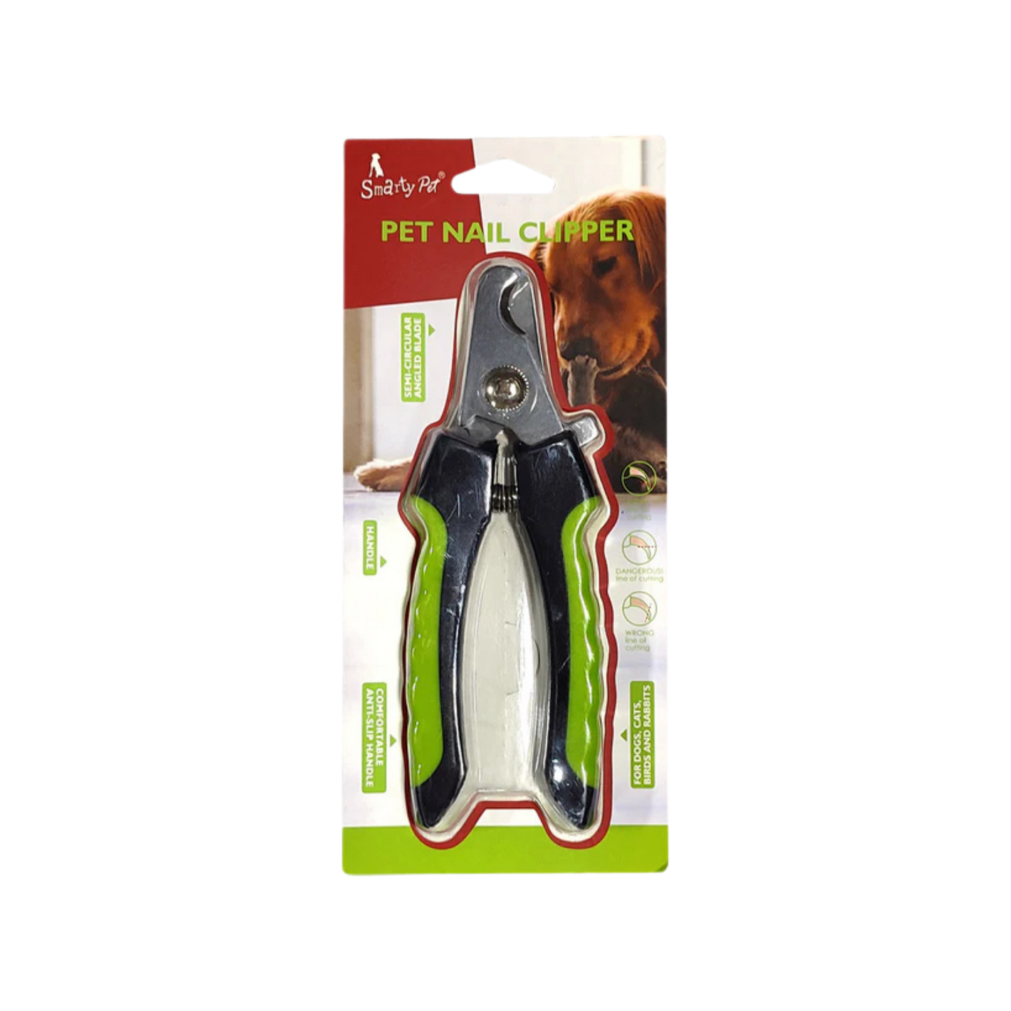SMARTY PET NAIL CLIPPER WITH FILER (L) - Animeal