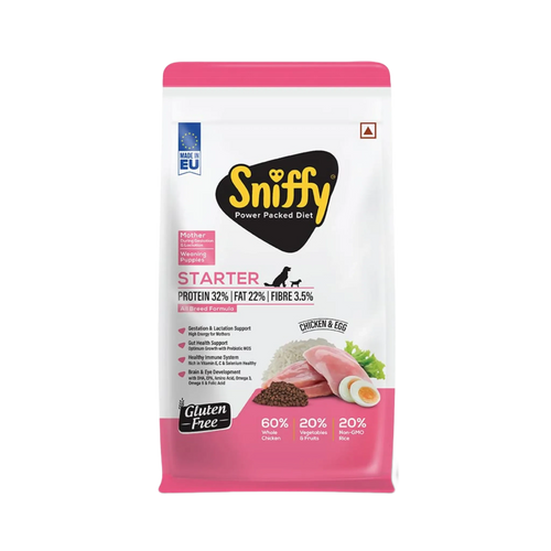 SNIFFY STARTER CHIC & EGG DRY FOOD (S) - Animeal