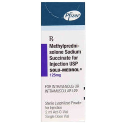SOLU-MEDROL 125MG INJECTION - Animeal