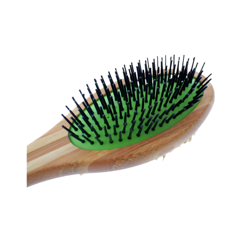 SP DOUBLE SIDED PIN & BRISTLE BAMBOO BRUSH (S) - Animeal