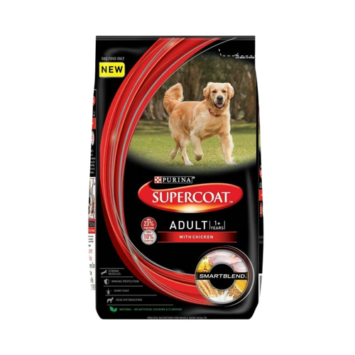SUPERCOAT ADULT CHICKEN DRY FOOD [3KG] - Animeal