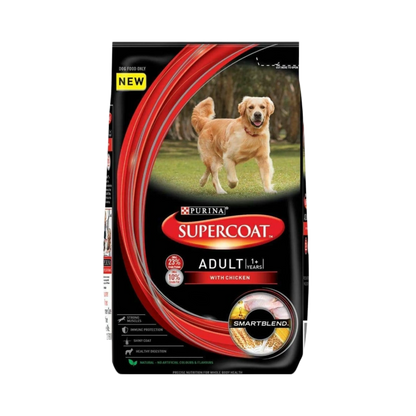 SUPERCOAT ADULT CHICKEN DRY FOOD (M) - Animeal