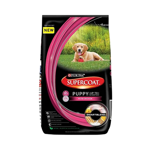 SUPERCOAT PUPPY CHIC DRY FOOD [3KG] - Animeal
