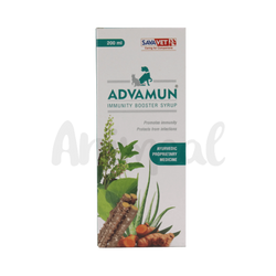 Sava Vet Advamun Syrup for Dogs and Cats, 100ml - Animeal