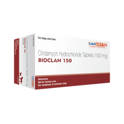 Sava Vet Bioclan 150 Clindamycin Tablets for Dogs and Cats, 10 Tablets - Animeal