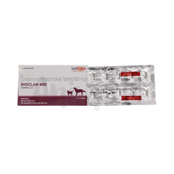 Sava Vet Bioclan 600 Clindamycin Tablets for Dogs, 10 Tablets - Animeal