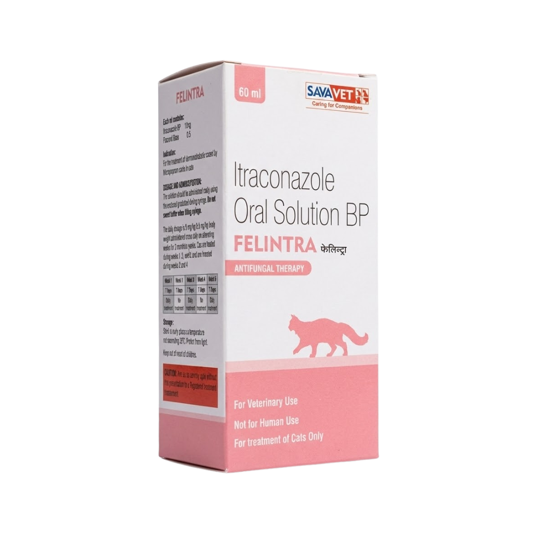 Sava Vet Felintra Syrup for Dogs and Cats, 60ml - Animeal