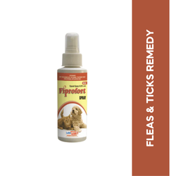 Sava Vet Fiprofort Flea and Tick Spray for Dogs and Cats, 100ml - Animeal