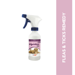 Sava Vet Fiprofort Flea and Tick Spray for Dogs and Cats, 250ml - Animeal