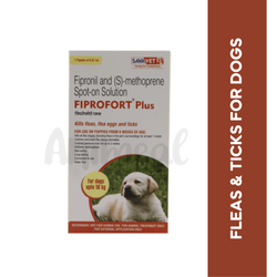 Sava Vet Fiprofort Plus Spot-On for Dogs up to 10kg, 0.67ml - Animeal