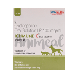Sava Vet Ichmune C Ciclosporin Oral Solution, 30ml - Animeal