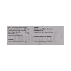 Sava Vet Lisybin Large SAMe and Silybin Liver Tablets, 10 Tablets - Animeal