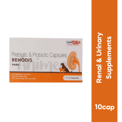Sava Vet Renodis Capsules for Dogs and Cats, 10 Capsules - Animeal