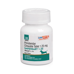 Sava Vet Safeheart 1.25 Tablet for Dogs, 30 Tablets - Animeal