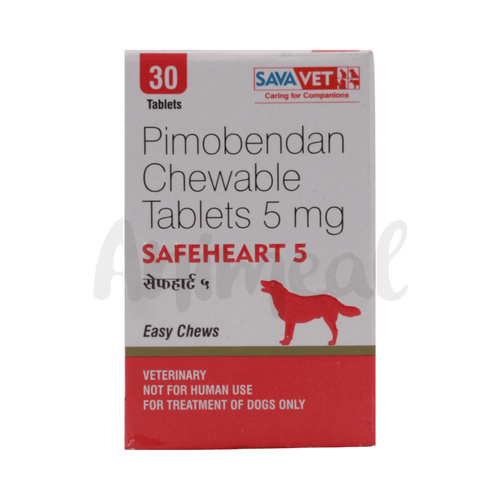 Sava Vet Safeheart 5 Tablet for Dogs, 30 Tablets - Animeal