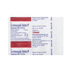 Septran DS Tablet, 10 Tablets - Animeal