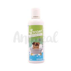 Setcoat High Cis 1% Tick & Fleas Shampoo for Dogs, 200ml - Animeal