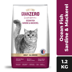 Signature Grain Zero Adult Dry Cat Food, 1.2kg - Animeal