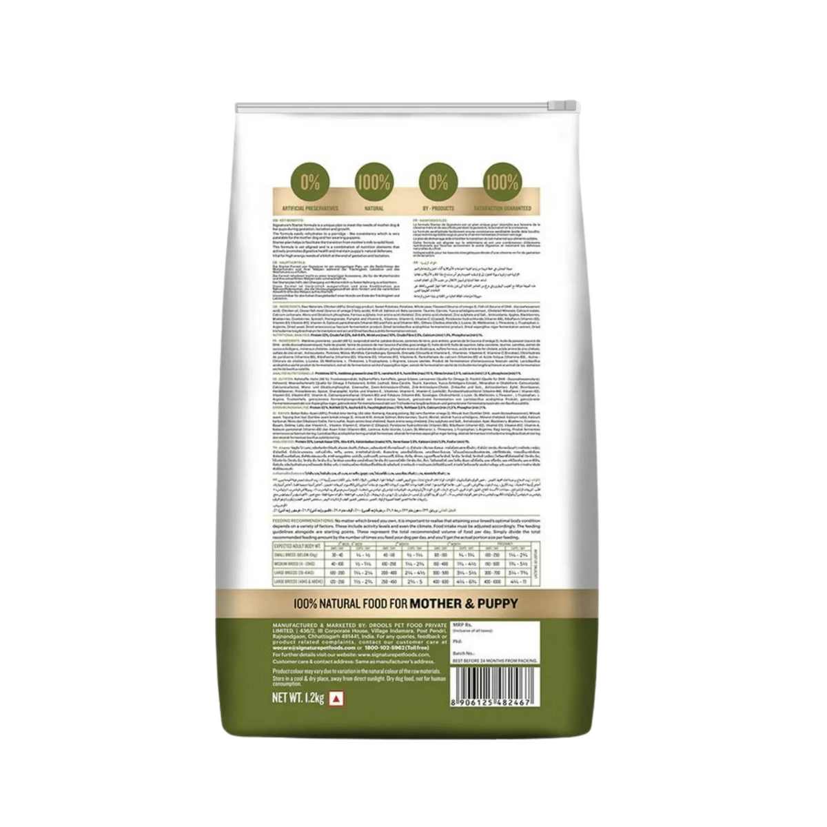Signature Puppy Dry Dog Food, 1.2kg - Animeal