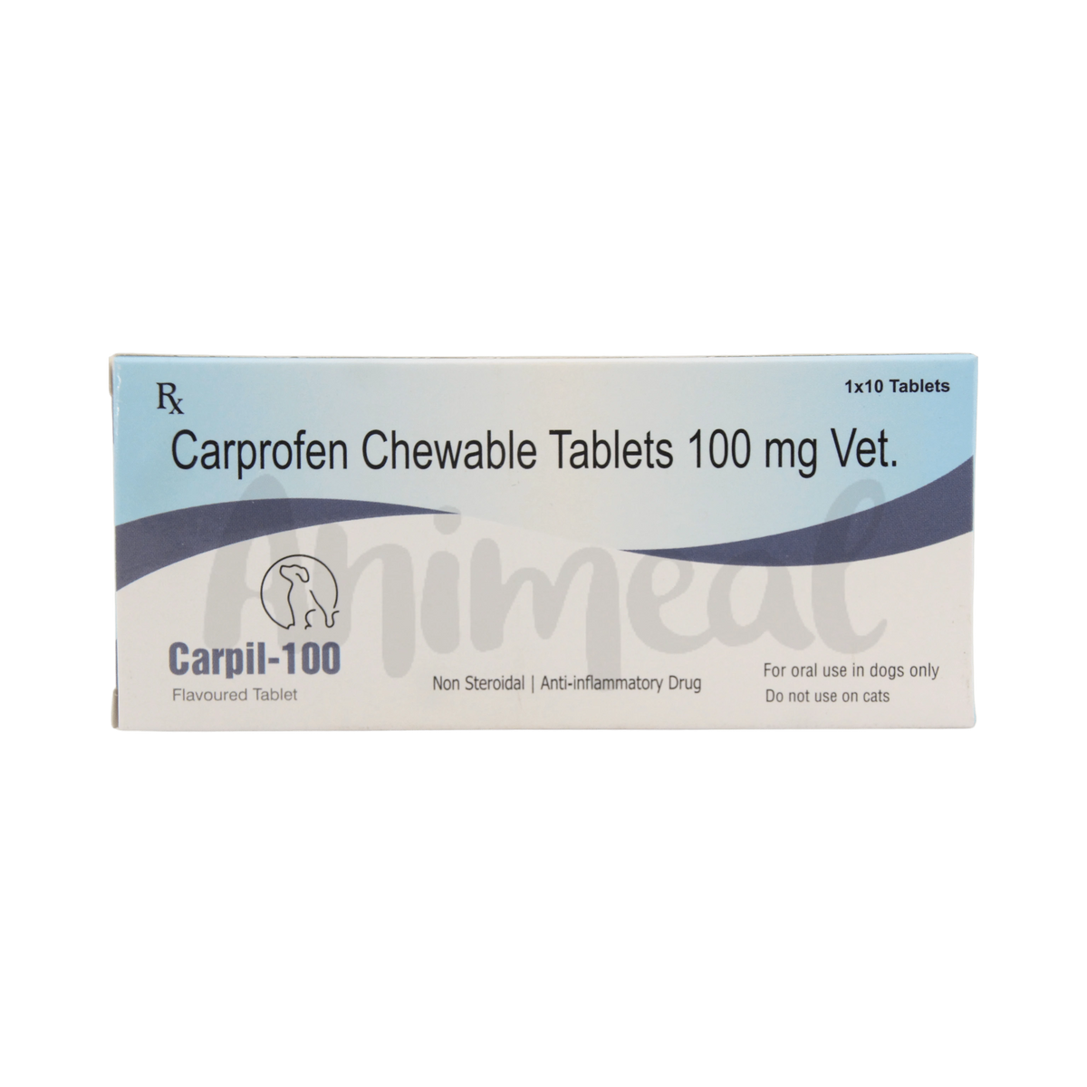 Sihil Carpil 100mg Tablet for Dogs and Cats, 10 Tablets - Animeal