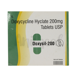 Sihil Doxysil 200mg Tablet for Dogs and Cats, 10 Tablets - Animeal
