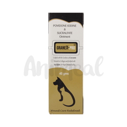Sihil Granex Pro Povidone-Iodine Wound Ointment, 40g - Animeal
