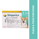 Simparica Chewable Tablet for Dogs 10 to 20kg