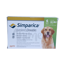 Simparica Chewable Tablet for Dogs 20 to 40kg - Animeal