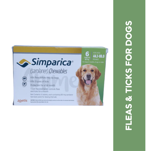 Simparica Chewable Tablet for Dogs 20 to 40kg - Animeal