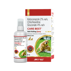 Sky Ec CareBest Spray for Dogs and Cats, 100ml - Animeal