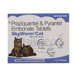 Skyworm Cat Tablet, 4 Tablets - Animeal