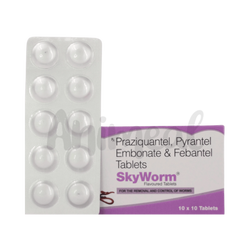 Skyworm Tablet for Dogs and Cats, 10 Tablets - Animeal