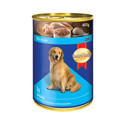 Smart Heart Chicken Wet Dog Food, 400g Can - Animeal