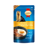Smart Heart Gravy Chicken, Carrot and Egg Puppy Wet Dog Food, 80g