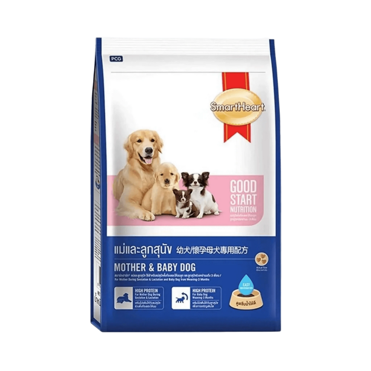 Smart Heart Mother and Baby Dry Dog Food, 2.6kg - Animeal