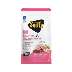Sniffy Starter Chicken and Egg Dry Dog Food, 10kg - Animeal
