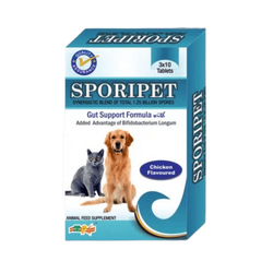 Sporipet Tablet for Dogs, 30 Tablets - Animeal