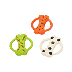 Squeaky Bone with Ring for Dogs - Animeal