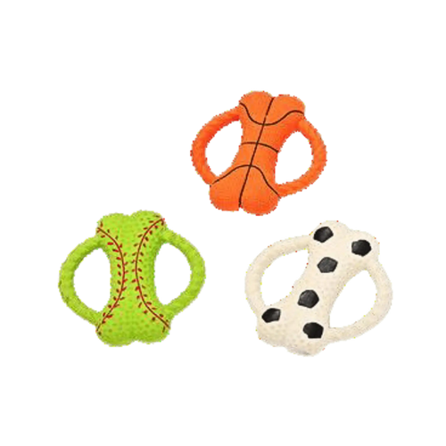 Squeaky Bone with Ring for Dogs - Animeal