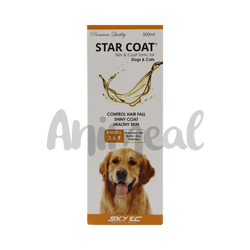 Star Coat Syrup for Dogs, 500ml - Animeal