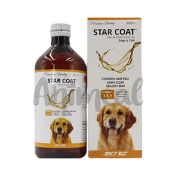 Star Coat Syrup for Dogs, 500ml - Animeal