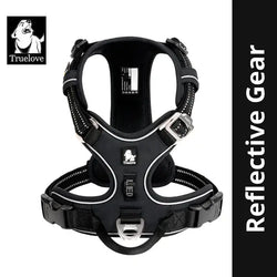 TRUELOVE NO PULL CORDURA HARNESS BLACK (L)