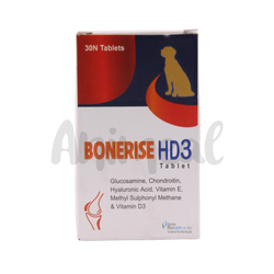 Swiss Biocare Bonerise Hd3 Tablet for Dogs and Cats, 10 Tablets - Animeal