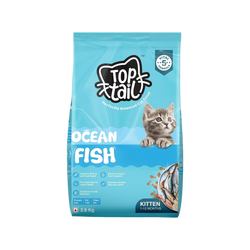 TOPTAIL KITTEN OCEAN FISH DRY FOOD (S) - Animeal